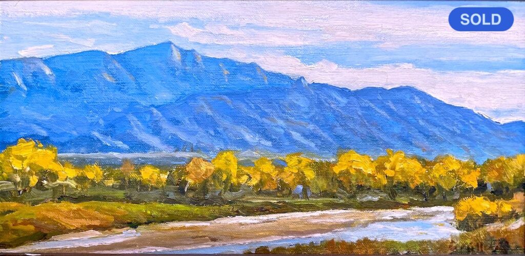 SOLD - Christopher Miller: Rio Grande Fall