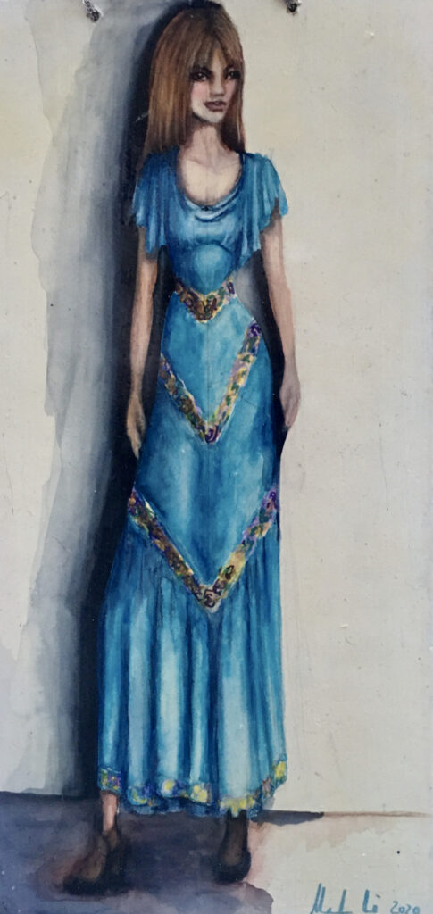 Monah Li: Blue Fashion Fairy