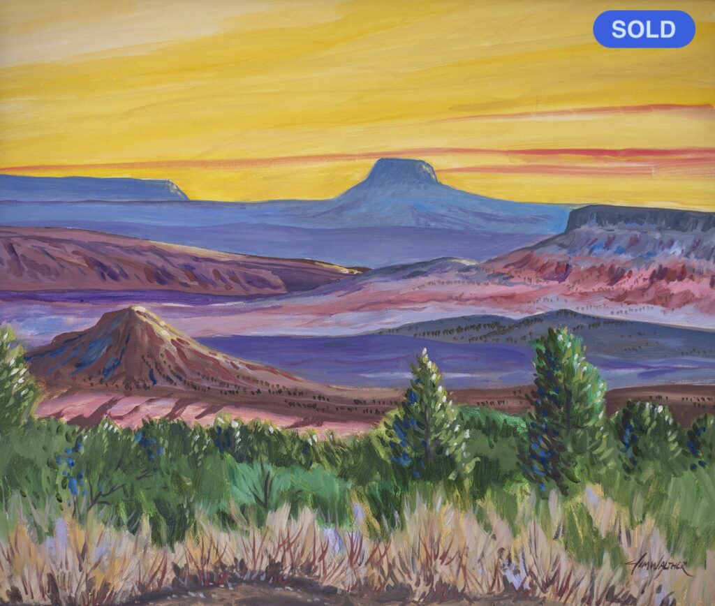 SOLD - Jim Walther: The Pedernal