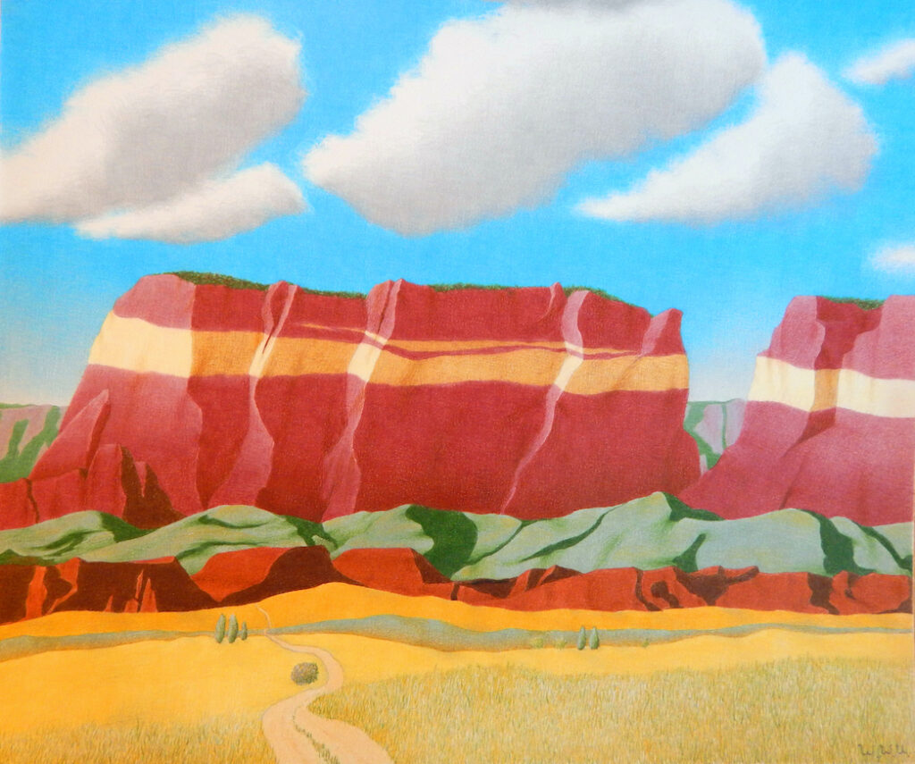 Wendell Unzicker: Warpaint on the Jemez