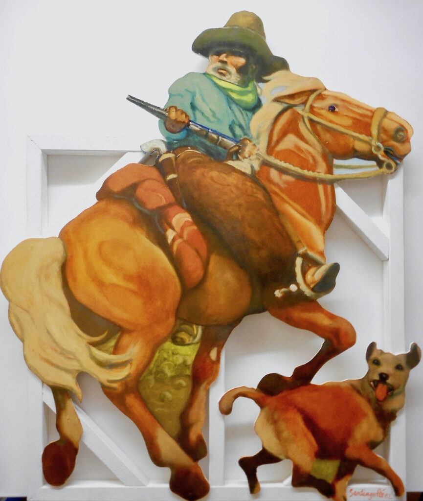 Santiago Perez: Captain Call, Texas Ranger