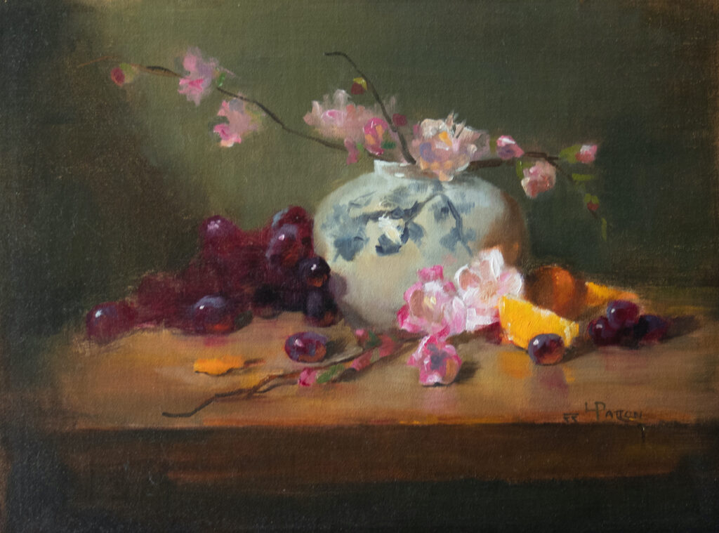 Lynne Patton: Cherry Blossoms and Orange