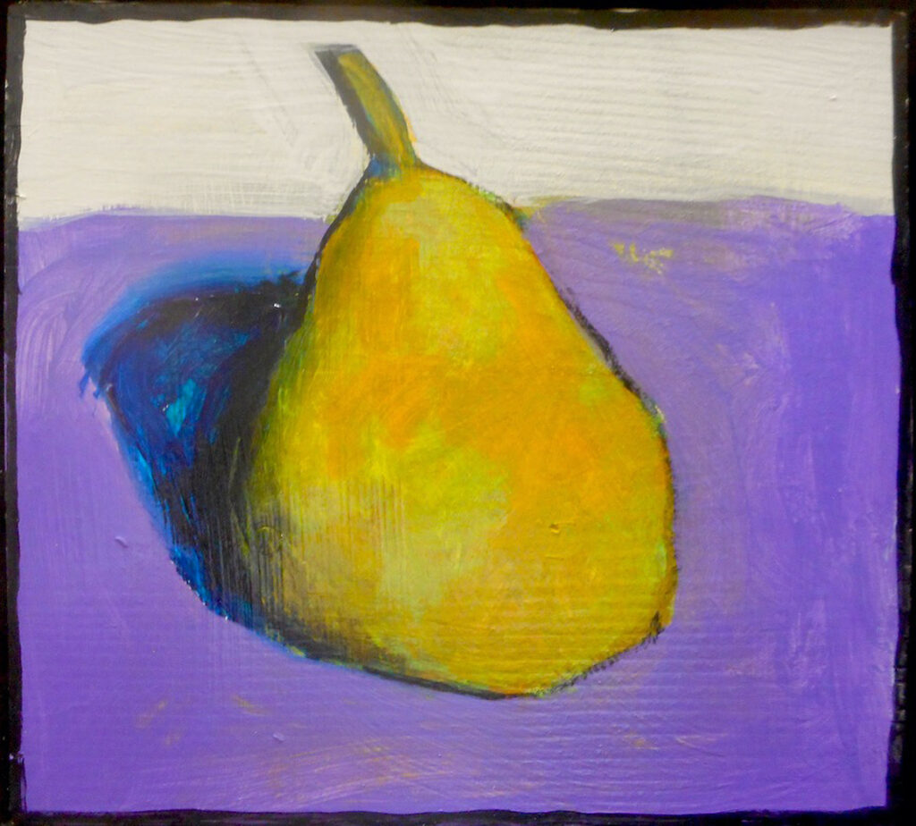 Santiago Perez: Pear (purple)