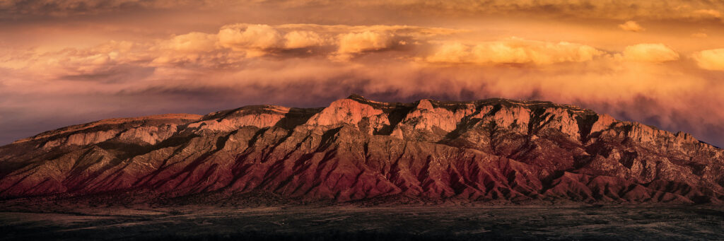 Dennis Chamberlain: Sandias Golden Sunset