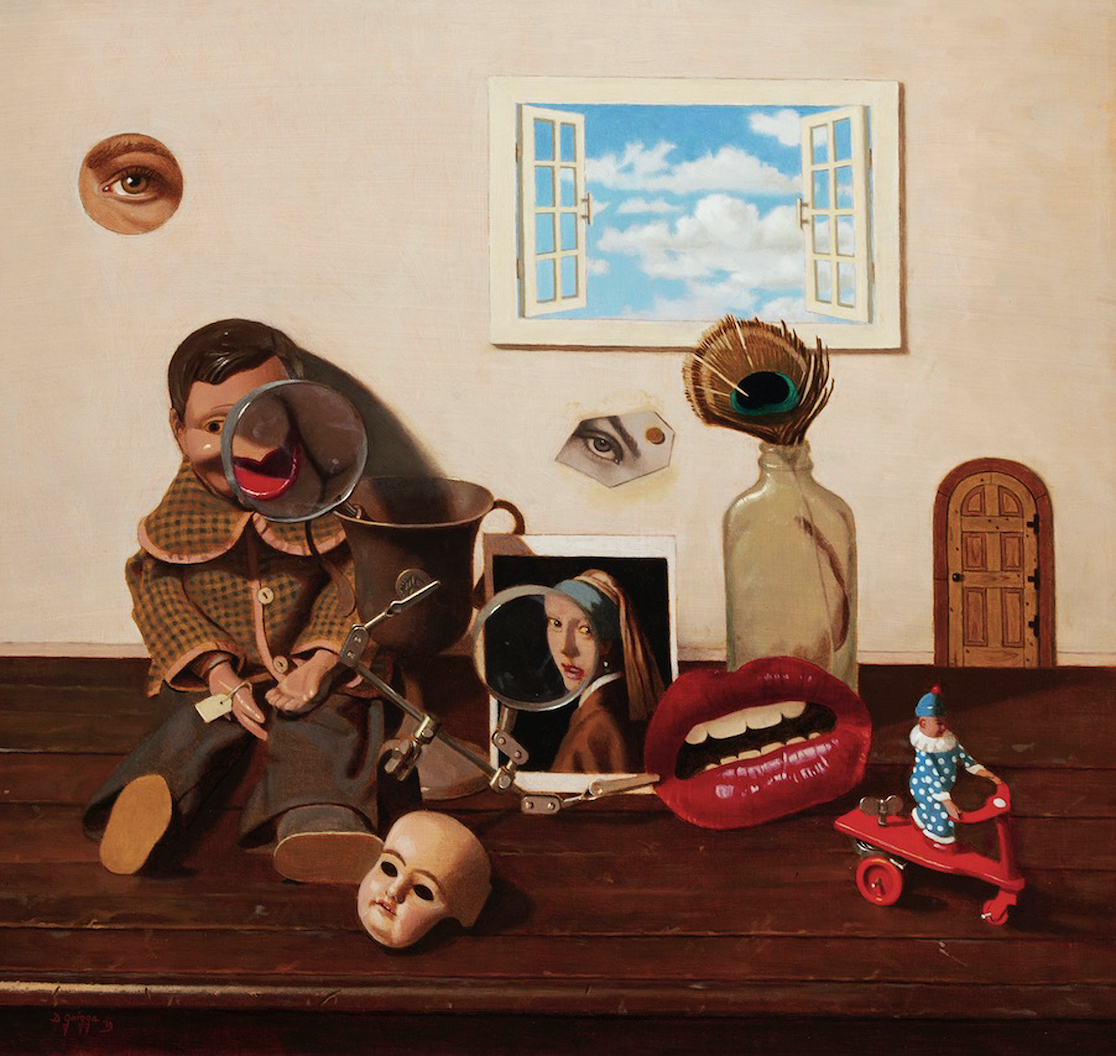 Dan Griggs: Still Life with Doll and Window