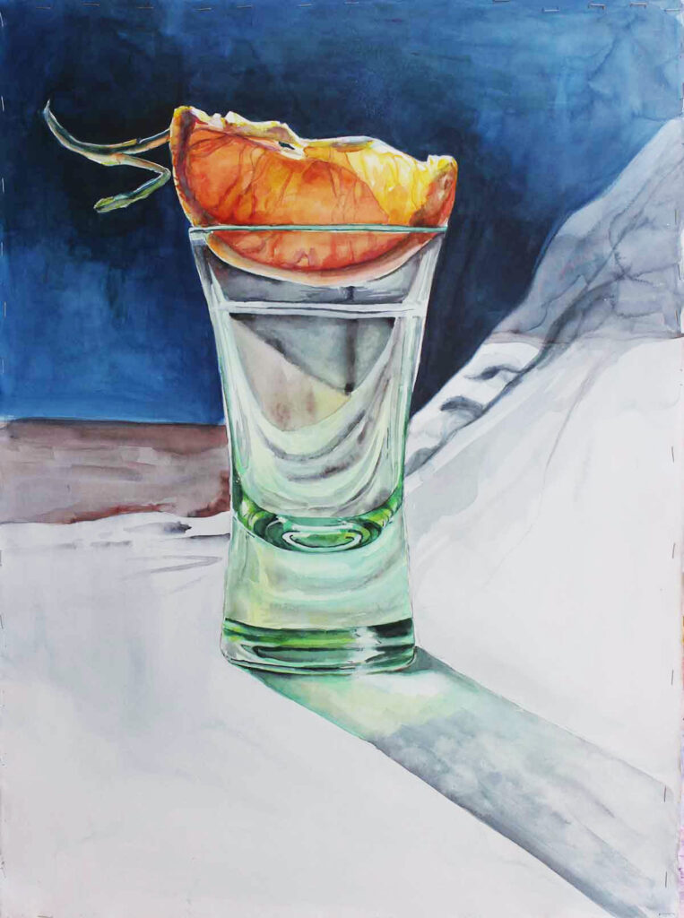 Joy Brinkley-Hill: Tangerine Shot