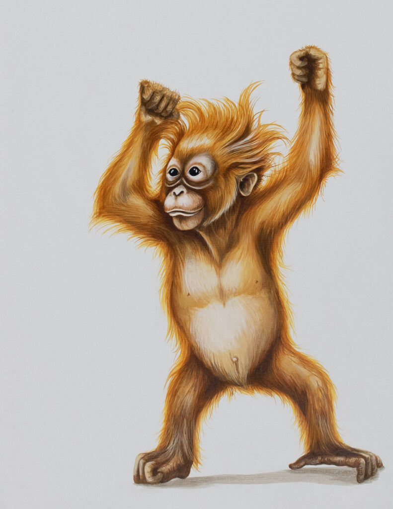Tricia George: Dancing Orangutan