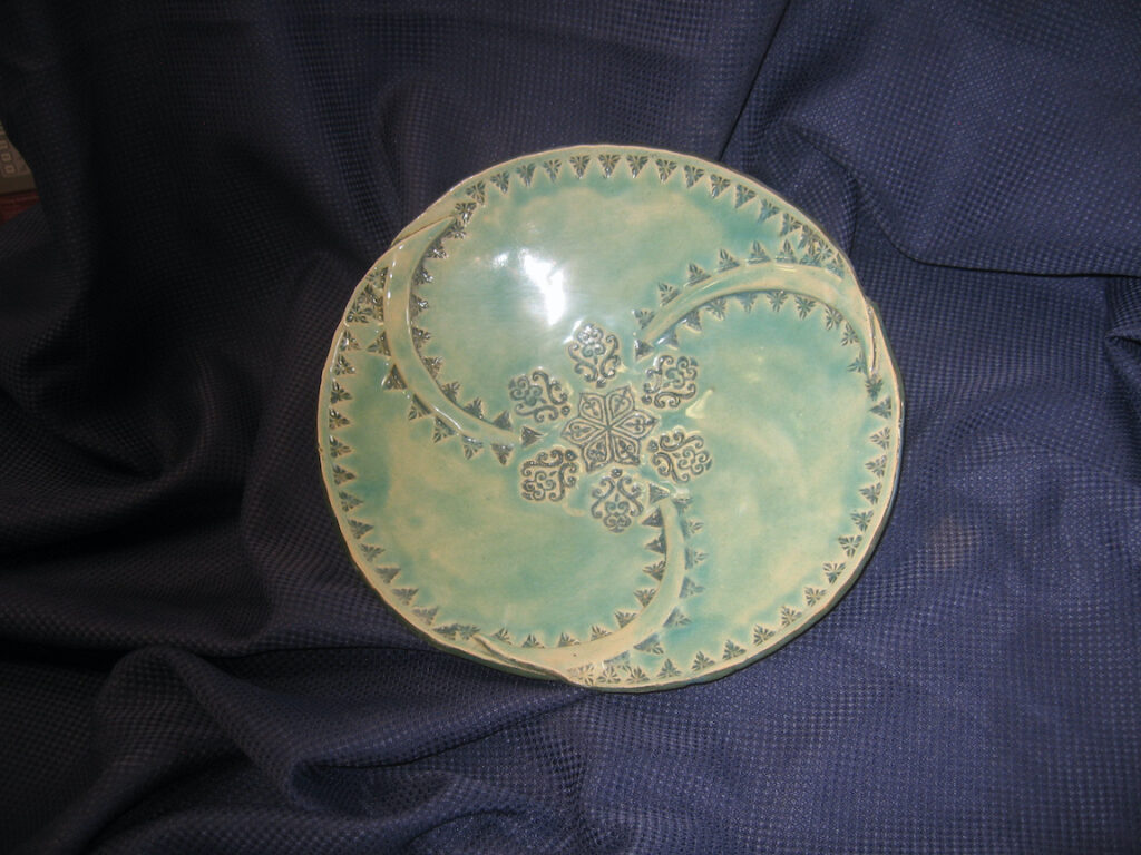 Rick Snow: Green Celadon Bowl