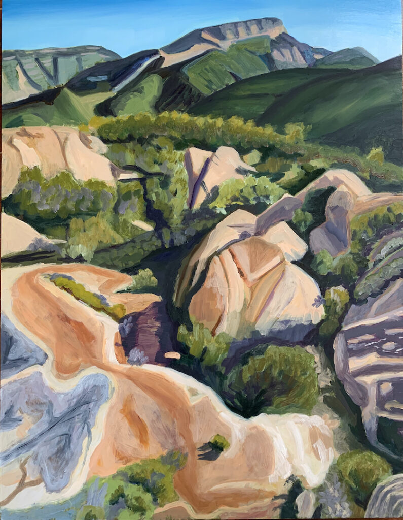Connie Falk: Honey Mountains 2