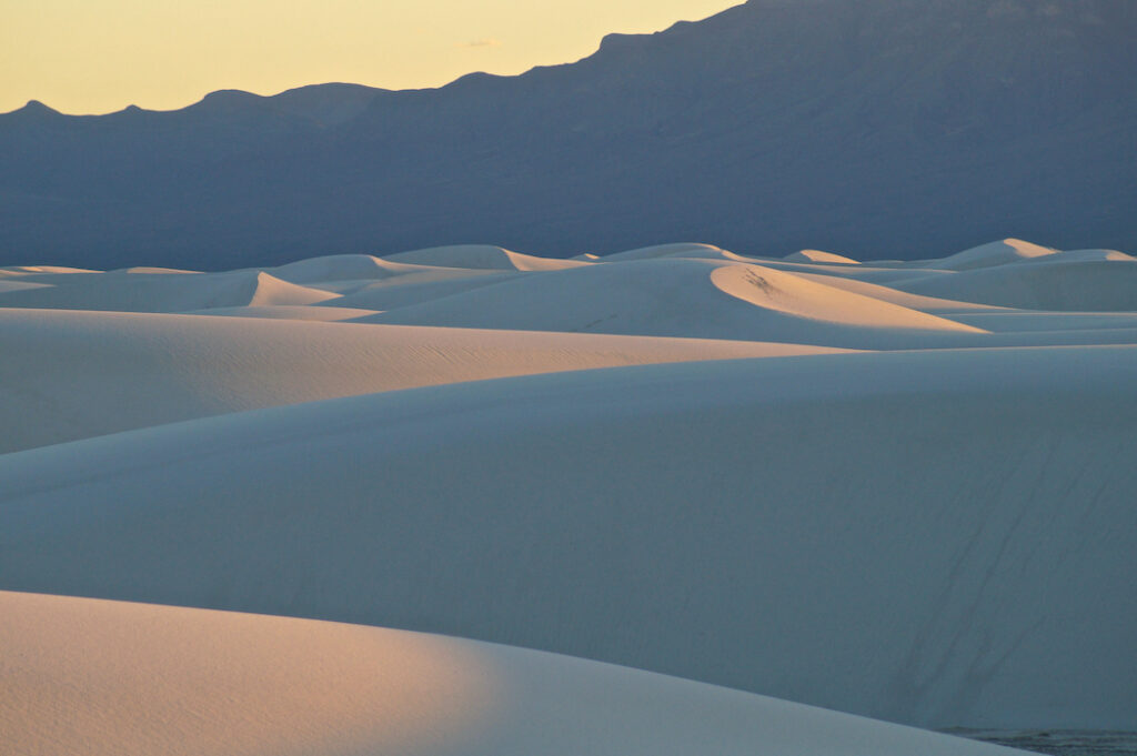 David D. Sorensen: Last Sun, White Sands