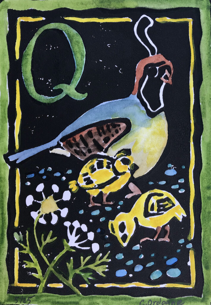 Carol Ordogne: Letter Q