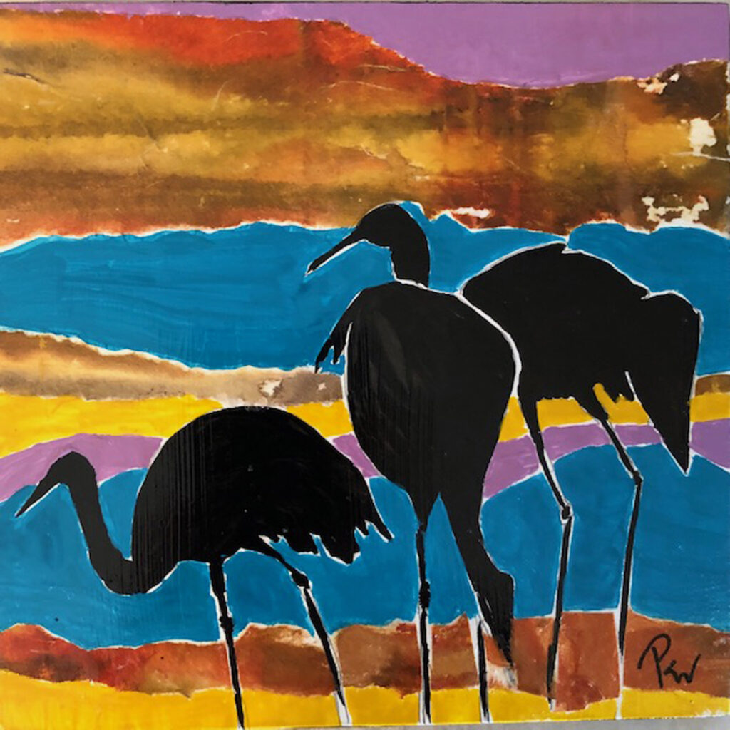 P.K. Williams: Silhouette #4