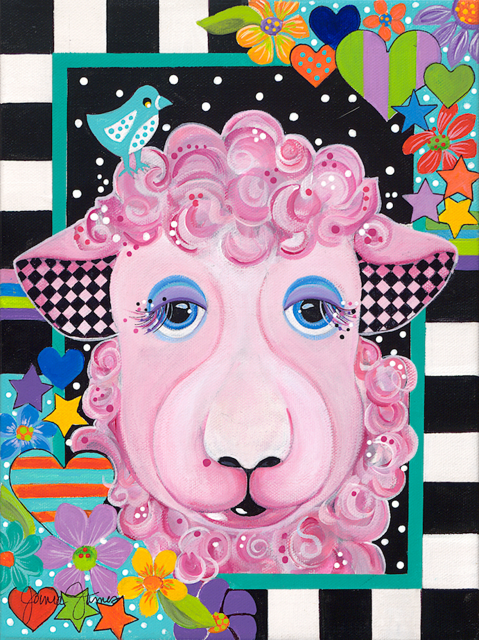 Jonna James: Barnyard Beauties -  Sheep