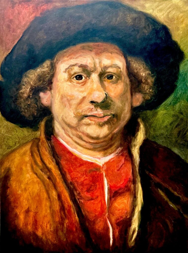 Santiago Pérez: Meditation on Rembrandt 2