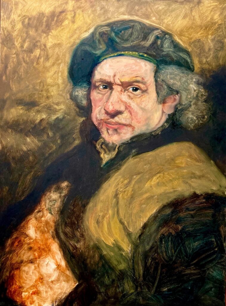 Santiago Pérez: Meditation on Rembrandt 3