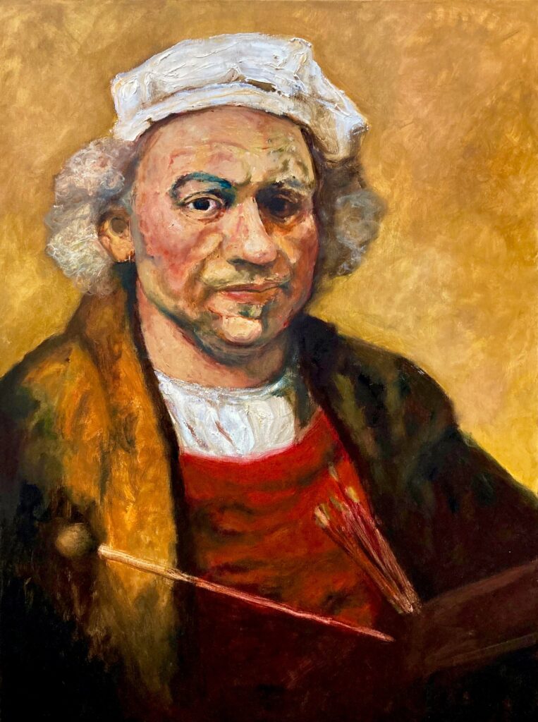 Santiago Pérez: Meditation on Rembrandt 4