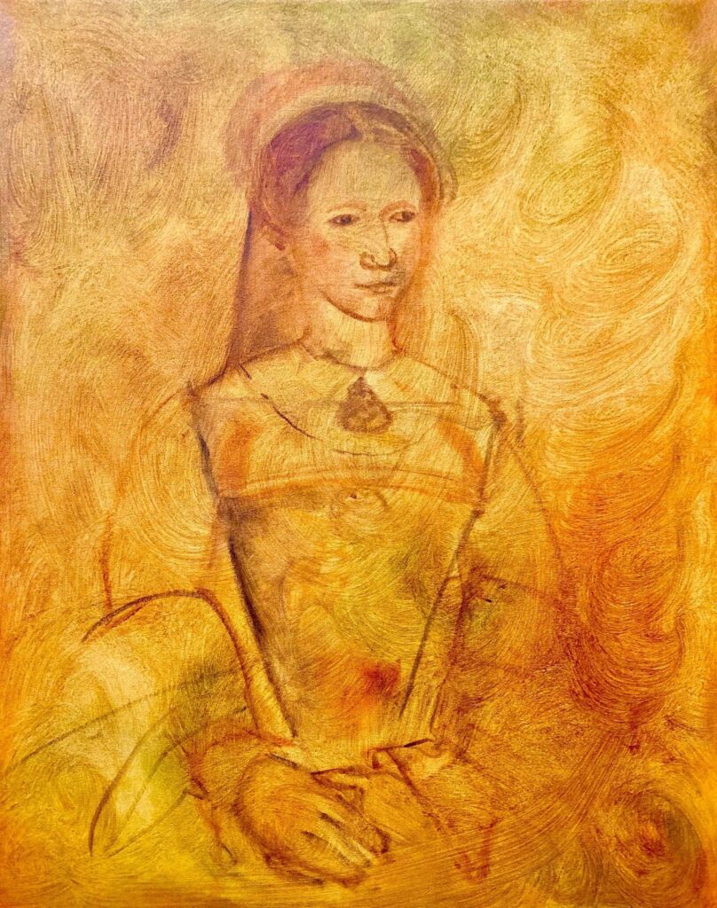 Santiago Pérez: Portrait of a Young Woman