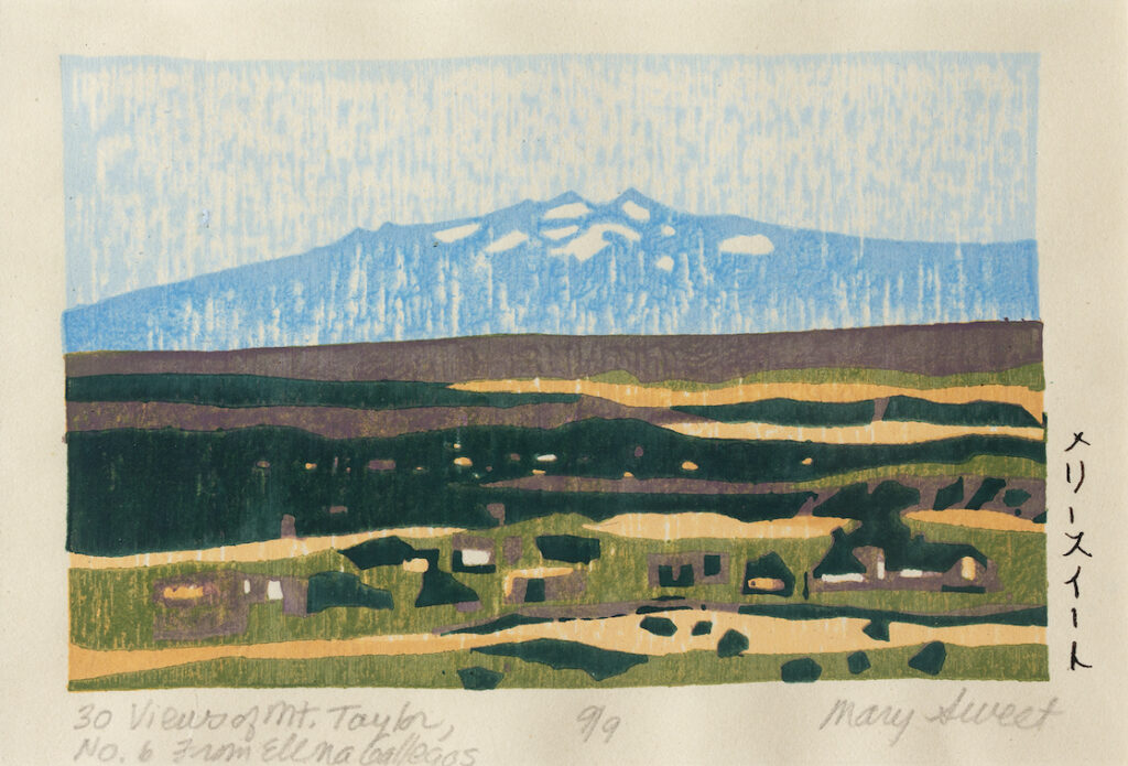 Mary Sweet: 30 Views of Mount Taylor #6