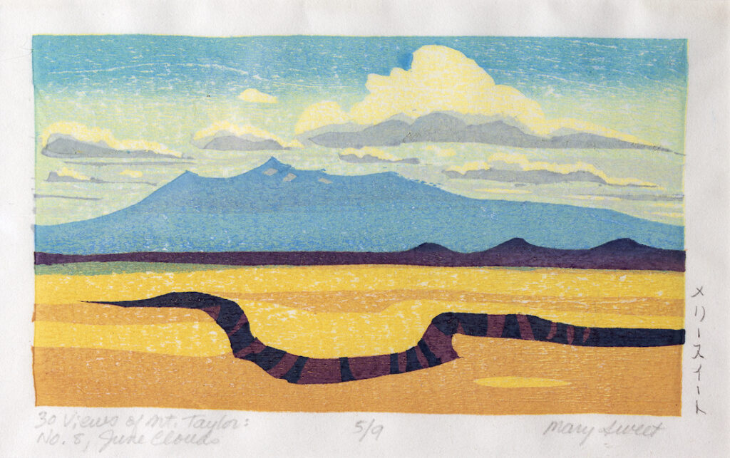 Mary Sweet: 30 Views of Mount Taylor #8