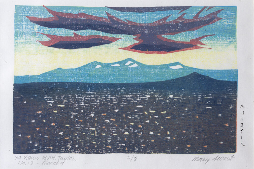 Mary Sweet: 30 Views of Mount Taylor #13