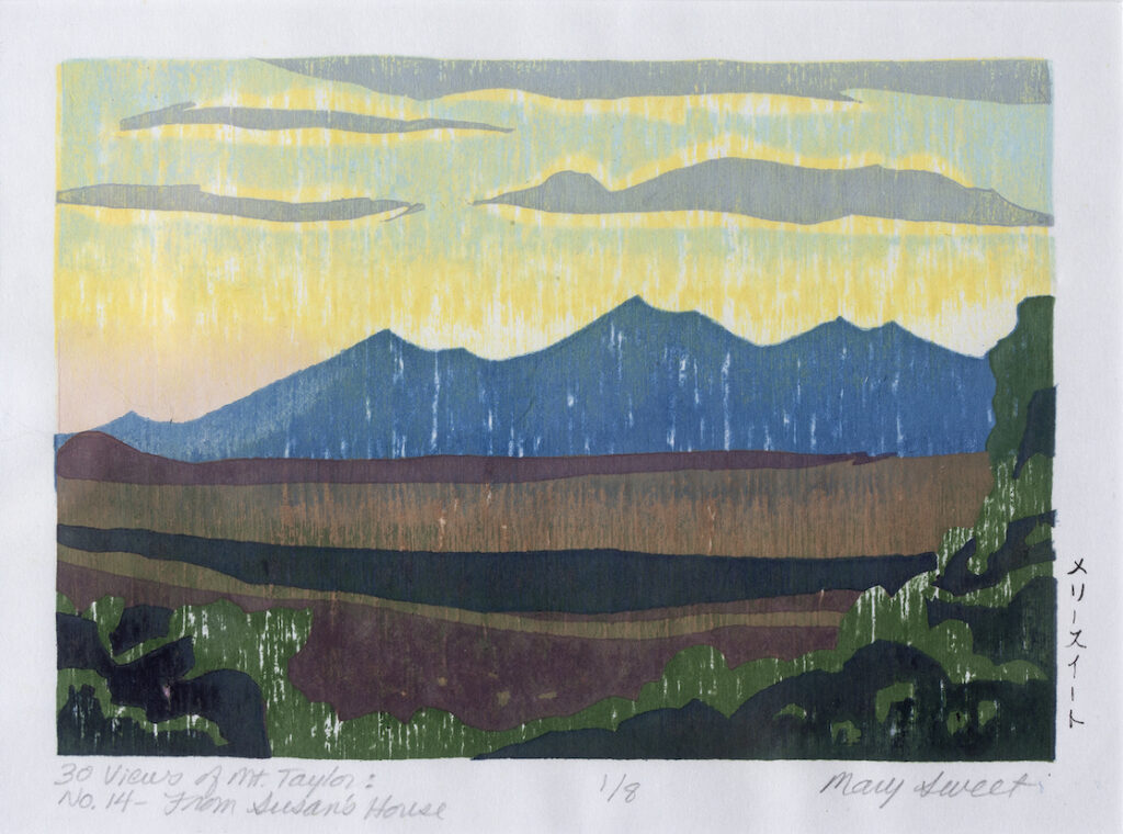 Mary Sweet: 30 Views of Mount Taylor #14