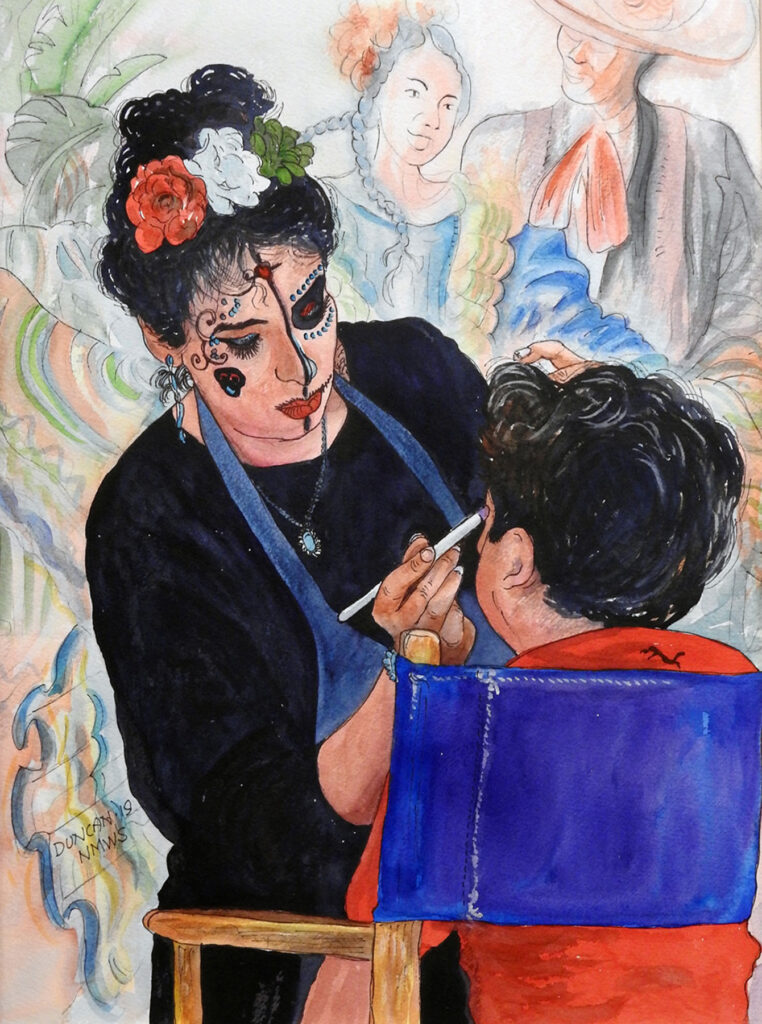 Woody Duncan: Face Painting