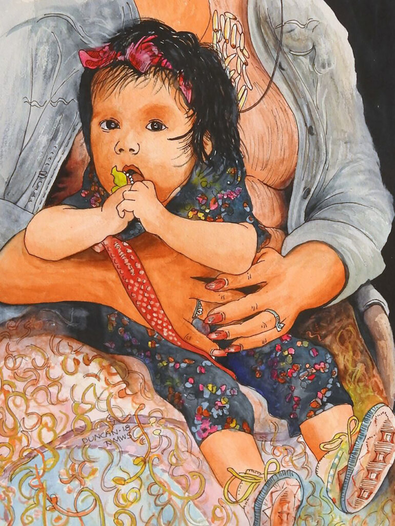 Woody Duncan: Indian Market Baby