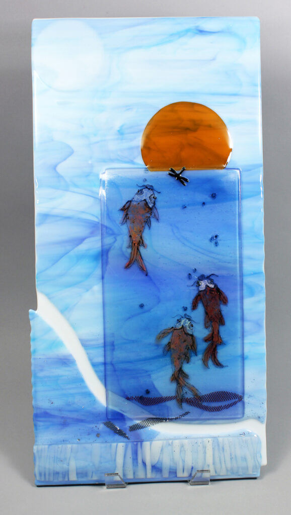 Linda Boyes: Koi Sun &amp; Moon