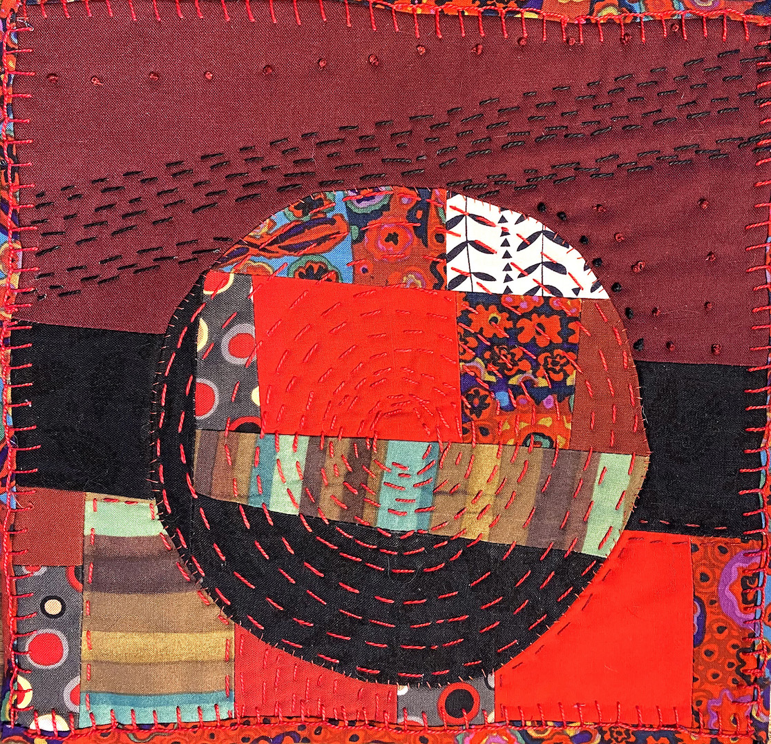 Peggy Trigg: Meditations in Fiber-Isolated in Red
