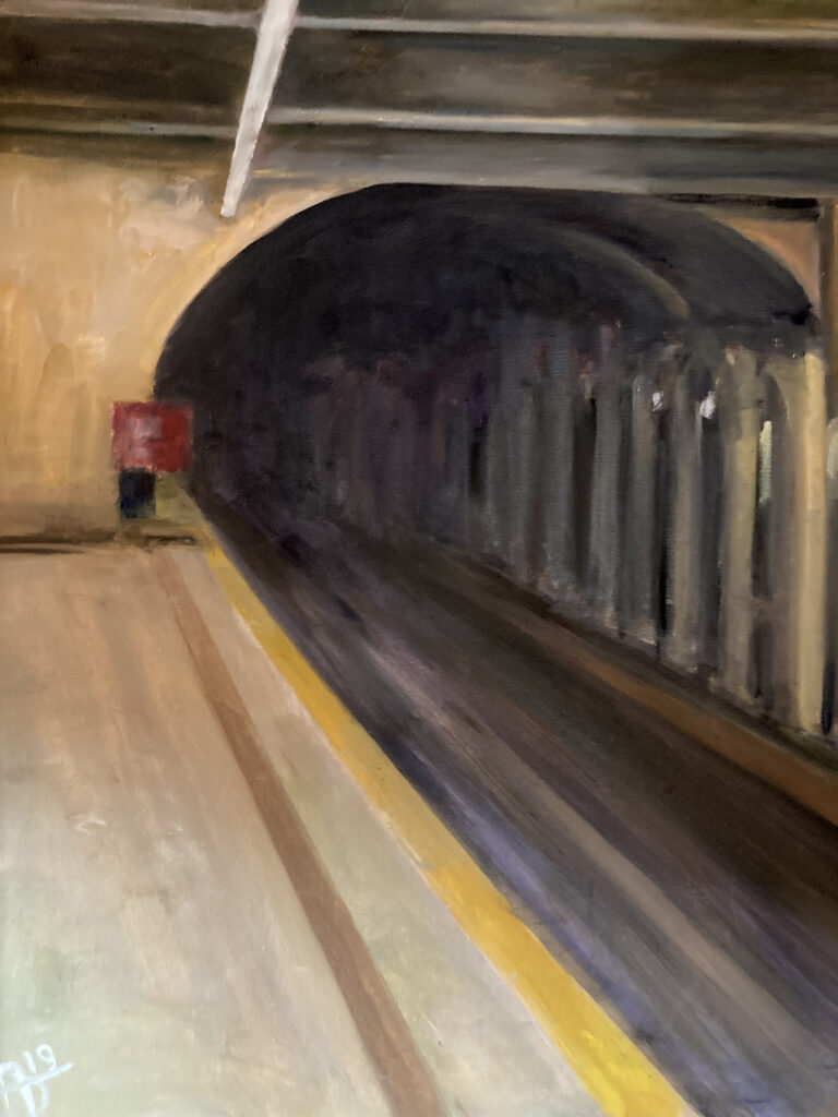 Alexandra Dell'Amore: Subway Tunnel