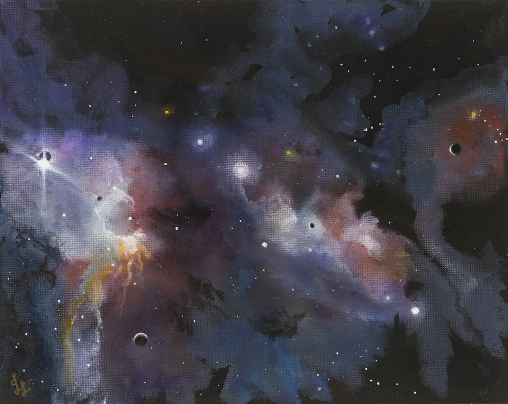 Jona Lou Batt: Purple Nebula