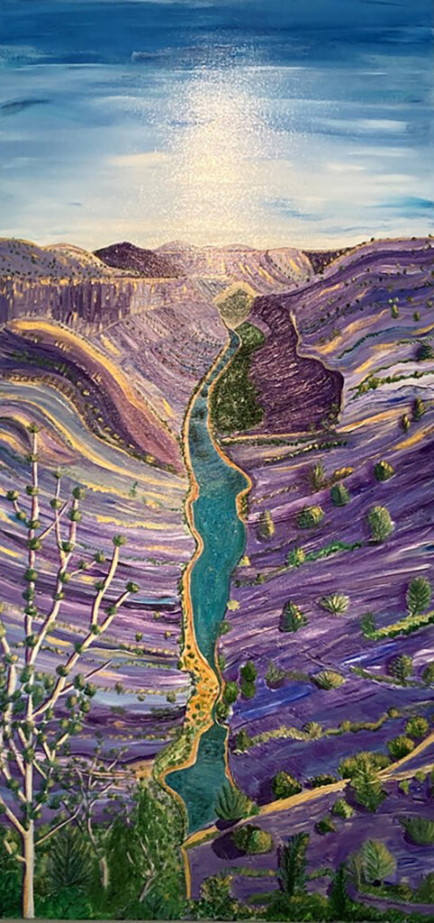 Katherine Soskin: Blue Gorge, NM