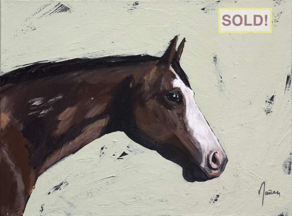 Bryce Nañez: Brown Horse 2