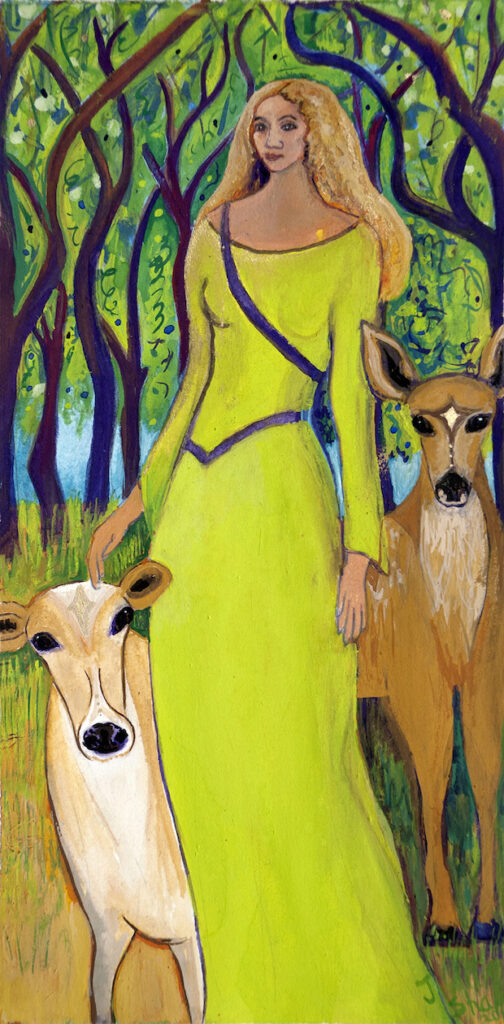 Judith Shaw: Flidais, Celtic Earth Goddess