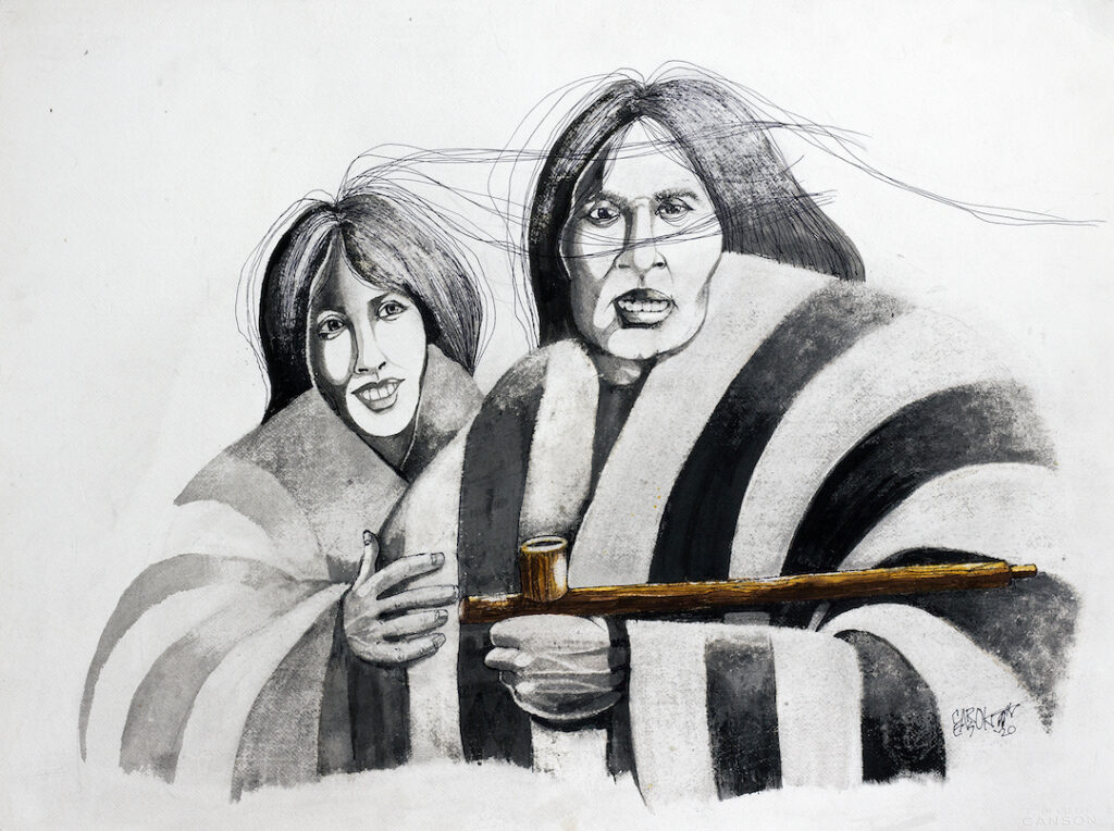 Carol Eason: Man and Woman