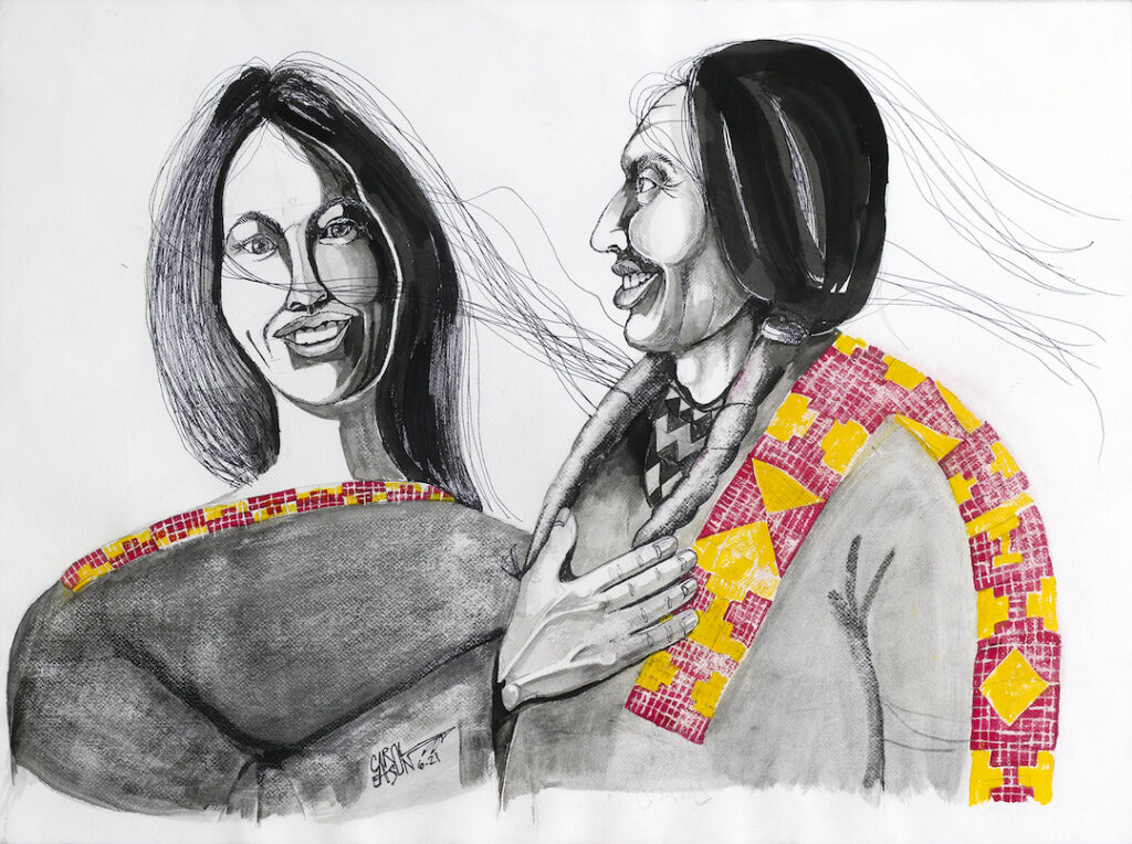 Carol Eason: Sioux Couple