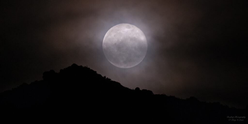 Terry St.Louis: Veiled Super Moon