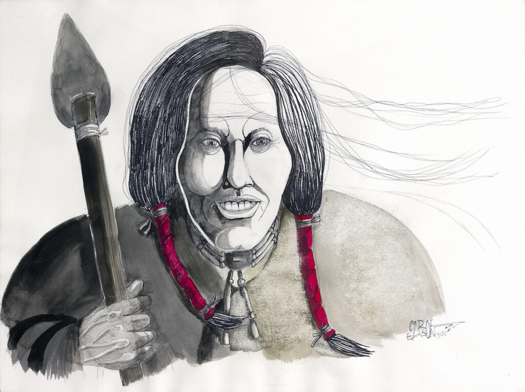 Carol Eason: Warrior with Lance