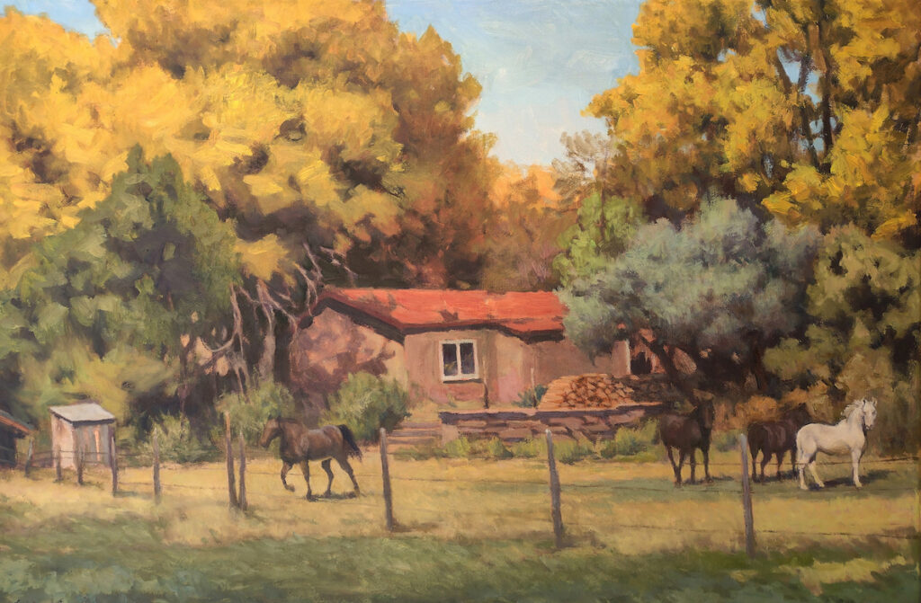 J. Waid Griffin: Abiquiu Adobe