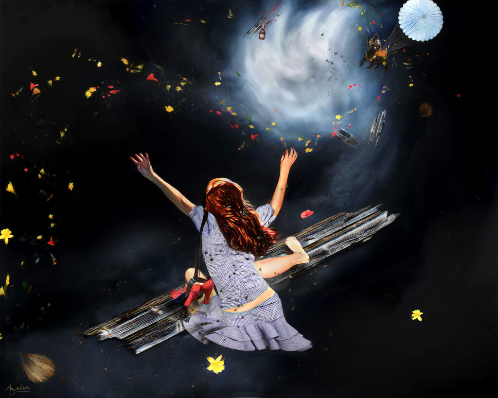 Amy M. Ditto: Cloud Surfing