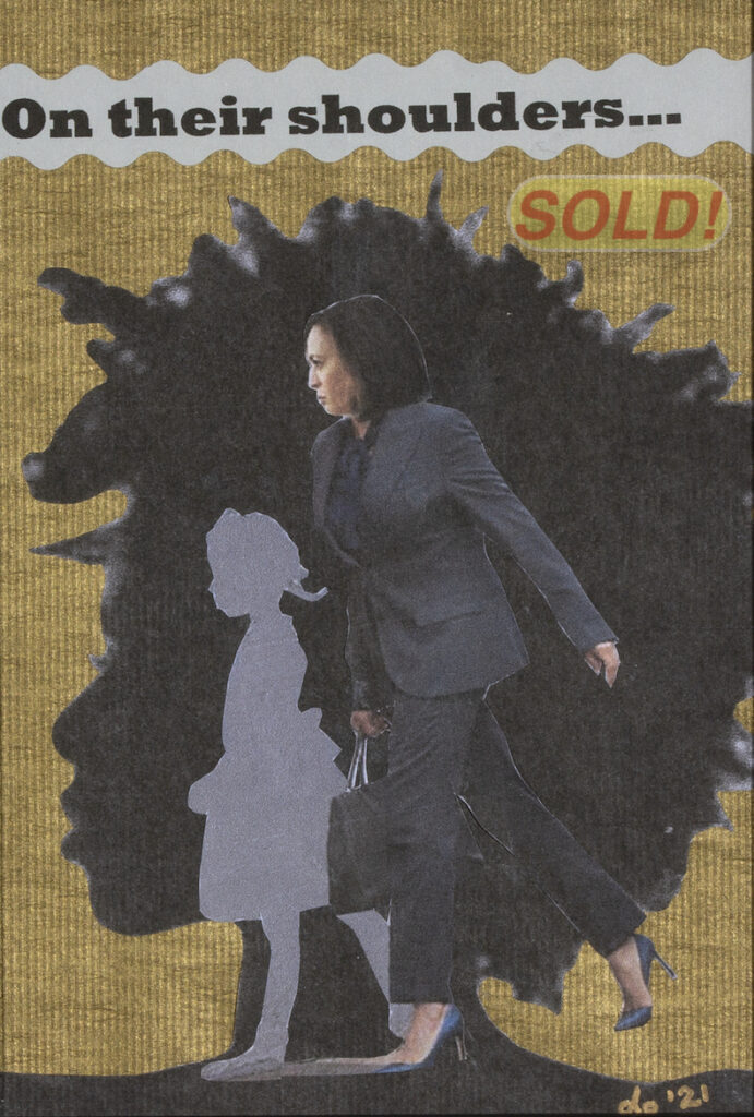 Deborah Openden: On Their Shoulders SOLD