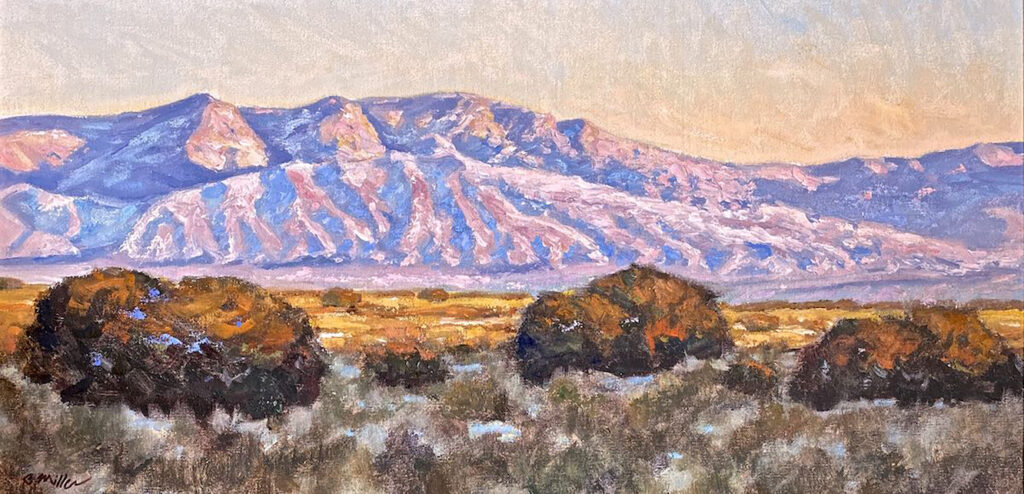 Christopher Miller: Sandia Mountains January