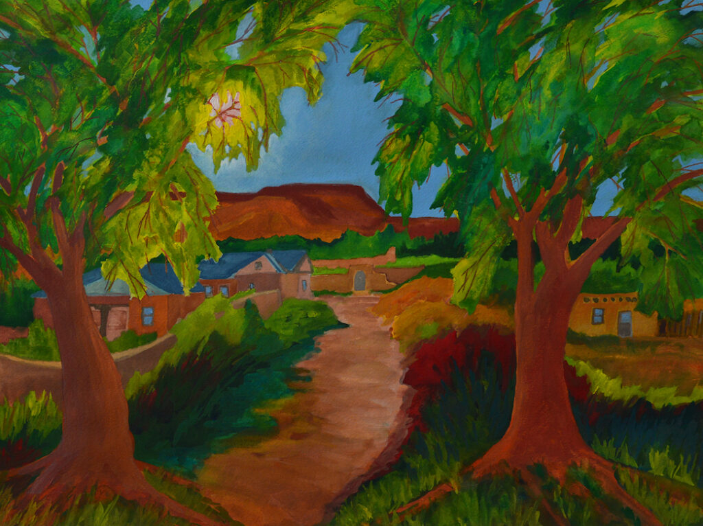 Jacob Matteson: Sun Through the Tree