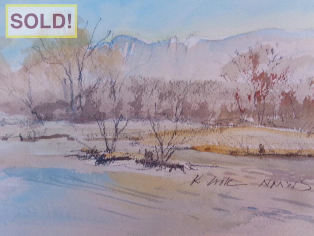 Karin Cook: Winter in the Bosque