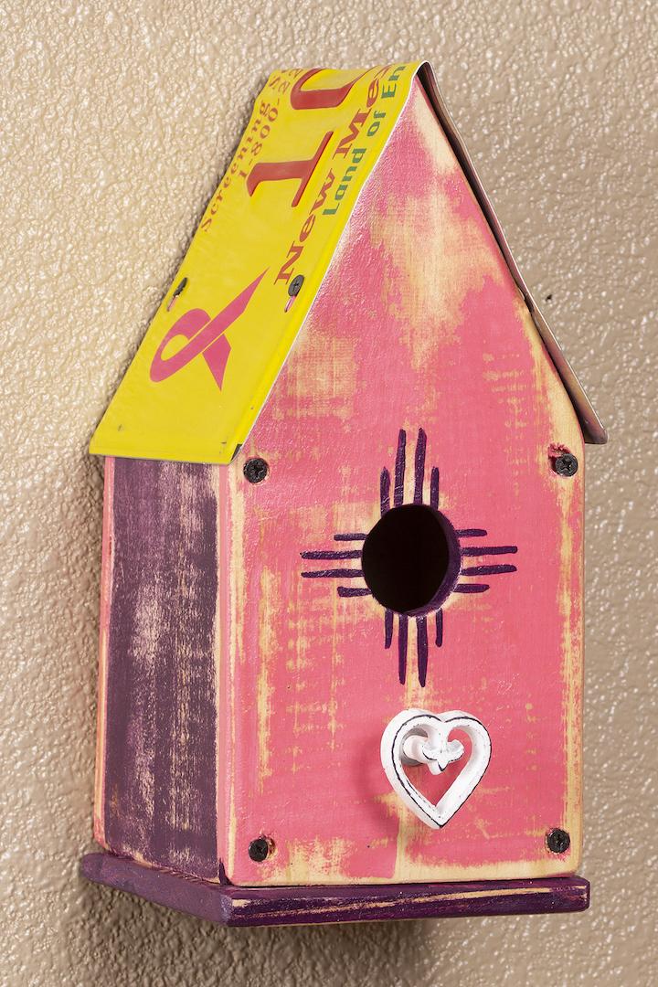 Alex Kreslin: Birdhouse (Pink Plate)