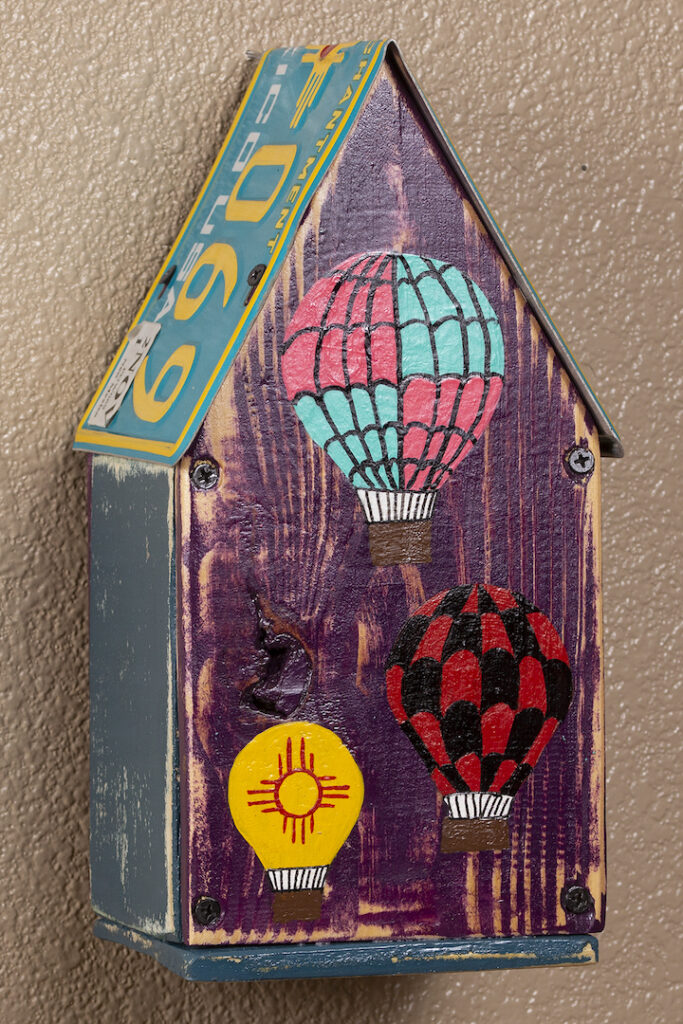 Alex Kreslin: Birdhouse (Teal Plate)