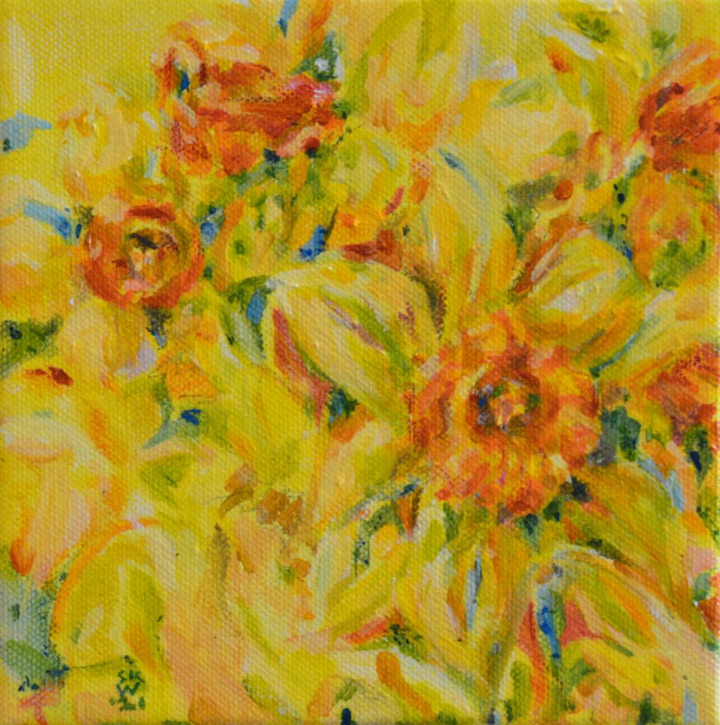 Sandra Kimzey Wimbish: Daffodil Square