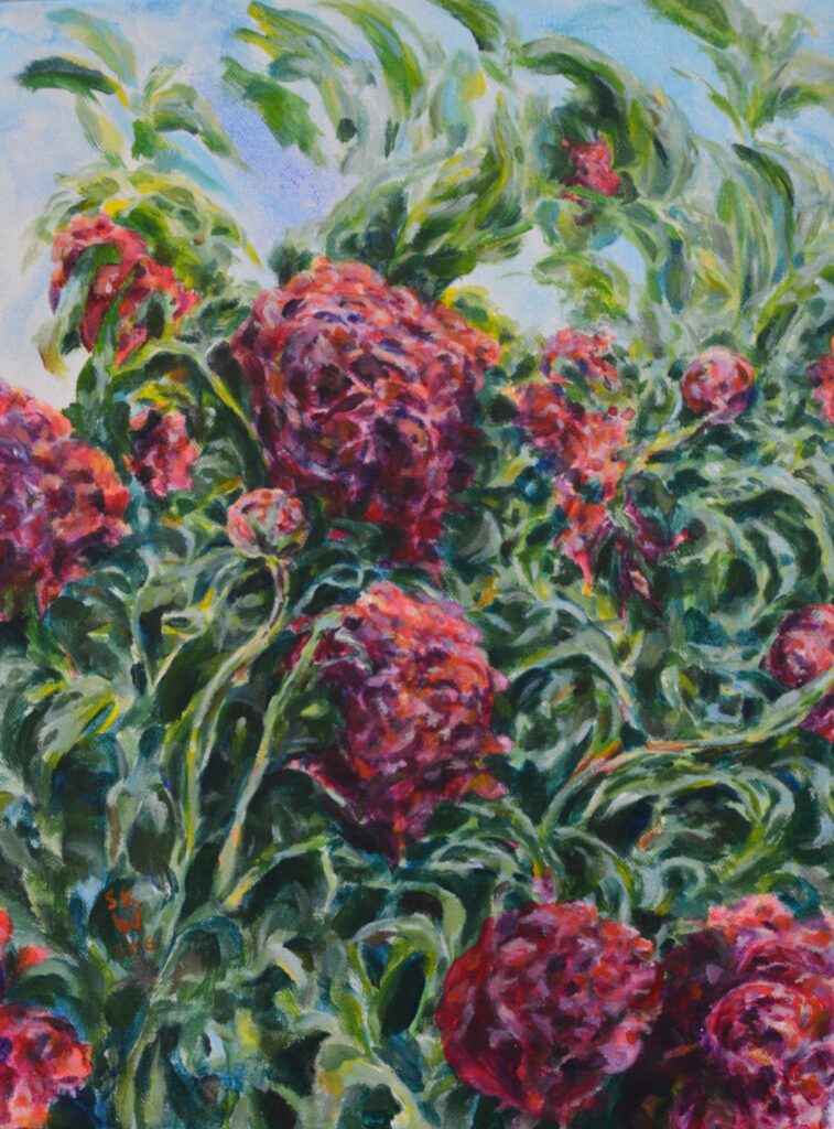 Sandra Kimzey Wimbish: For the Love of Peonies