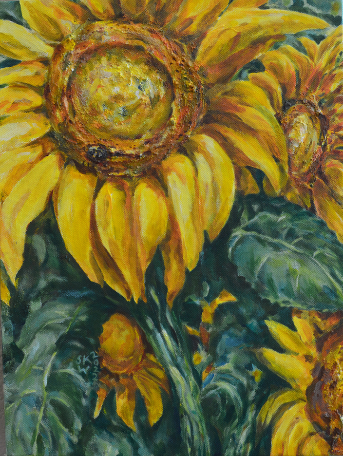 Sandra Kimzey Wimbish: Sunflower Sunshine