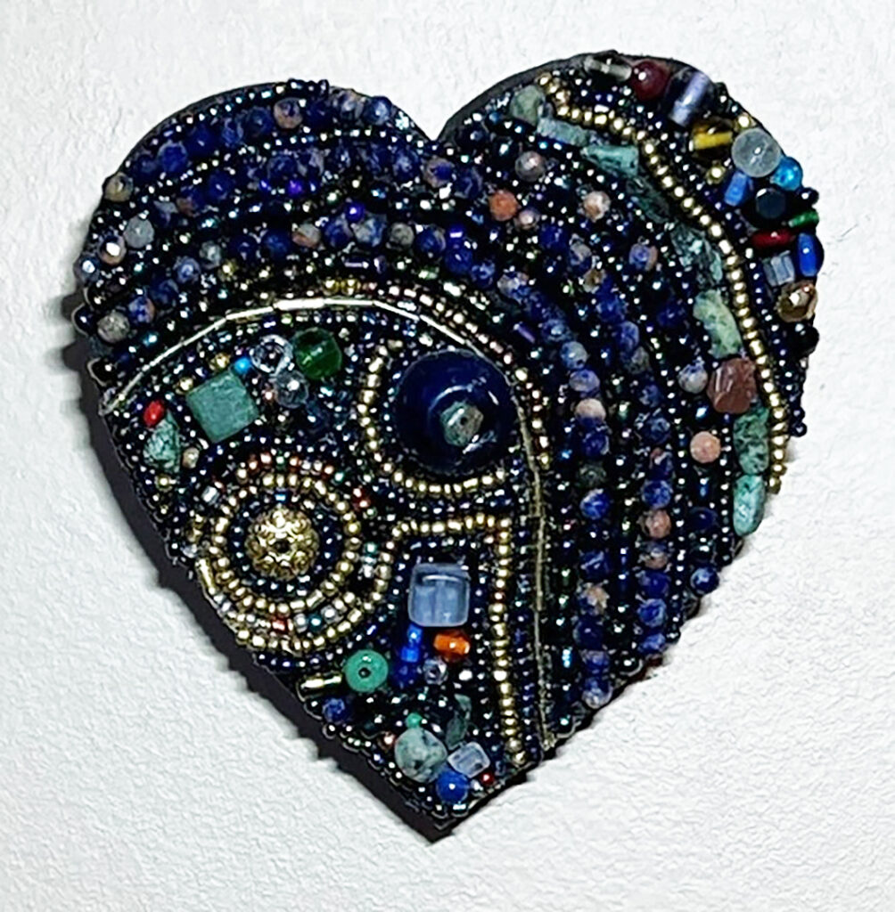 New Mexico Cancer Center, Gallery With A Cause, Richard Hatfield, Blue Heart